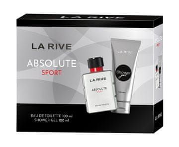 shumee Darilni set LA rive Man Absolute Sport (toaletna voda 100 ml + gel za prhanje 100 ml)