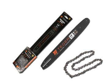 shumee Rezalni komplet, meč 14" (36 cm) + veriga, 3/8", 1,1 mm, 52 og, 7t, nosilec P, Teger