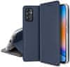 shumee Ovitek za pametno magnetno knjigo Samsung Galaxy A15 4G/A15 5G, temno moder + steklo