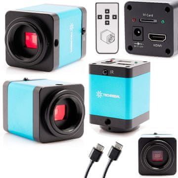 shumee Techrebal "Oblačno nebo" 12MP kamera z režo za kartico Micro-SD za mikroskop modre barve CSP12MP/H1603 - 612