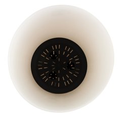 TOP GIFT DGTL240-S449 visok bel cvetlični lonček z nogami, okrogel visok cvetlični lonček, ozko stojalo za rože, bele noge