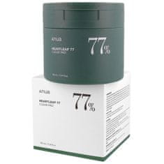 Anua Anua Heartleaf 77% Clear Pad blazinice za obraz, prepojene s tonikom z izvlečkom pomirjujočega srčnega lista 70 kosov/160 ml