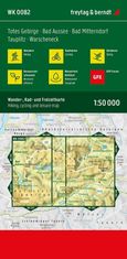 Freytag & Berndt Totes Gebirge, Bad Aussee, Bad Mitterndorf, Tauplitz, Warscheneck. Vodotesna turistična karta WK 0082. Freytag & Berndt