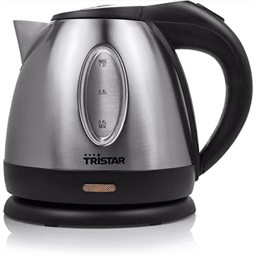 shumee Tristar | Grelnik vode | WK-1323 | Standardni | 1500 W | 1,2 l | Nerjaveče jeklo | 360° vrtljivo podnožje | Srebrna