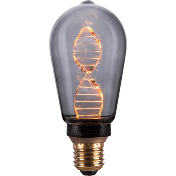 shumee Dekorativna LED žarnica ST64 Smoke Pillar E27 3,5 W 60 lm Extra WW senčnik na vijačenje DecoVintage 317681 Polux