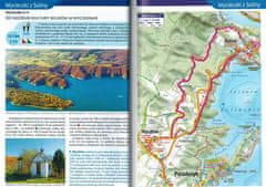 Compass Bieščadsko gorovje. Sprehod po Bieščadskem gorovju. 1. del. Ob Bieščadskih jezerih. Vodnik. Izdaja 2024. Kompas