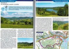 Compass Bieščadsko gorovje. Sprehod po Bieščadskem gorovju. 1. del. Ob Bieščadskih jezerih. Vodnik. Izdaja 2024. Kompas
