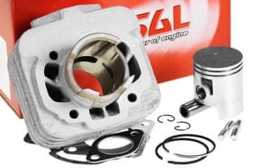shumee Komplet cilindra Airsal Sport 50cc, Gilera 50 AC 2T / Piaggio 50 AC 2T / Vespa 50 AC 2T (brez glave cilindra)