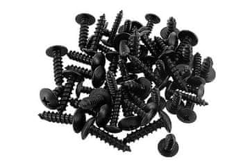 shumee Vijaki/vijaki za oklep Motoforce, komplet 50 kosov (20x M5x20mm / 10x M5x10mm / 10x M4x20mm / 10x M4x16mm)