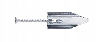 shumee TAP-IT dolgi kovinski spojnik 10,8x43 mm za zabijanje v dvojno mavčno ploščo z vijakom 4x50 mm, [OP 4]