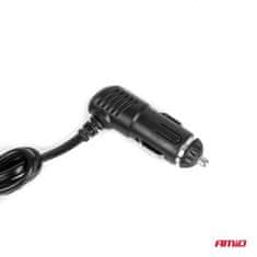 AMIO Razdelilnik vtičnice za vžigalnik s polnilnikom 2x USB-A VKLOP/IZKLOP LED 12V 24V 100W 70cm amio-04363