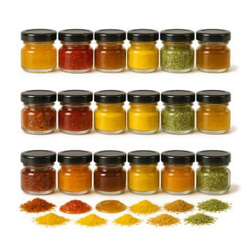 shumee 100x kozarec 30 ml z navojnim pokrovčkom, med, marmelada, začimbe, zelišča, darilo, marmelade, poroka