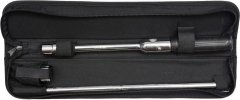 YATO Zložljivi ključ za avtomobilska kolesa v etuiju. Nastavki 17 mm, 19 mm, 21 mm, 23 mm / YT-08035 / yato