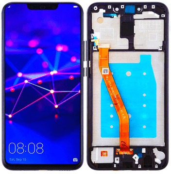 shumee Originalni LCD + zaslon na dotik za Huawei Mate 20 Lite SNE-AL00 SNE-LX1 (obnovljen) okvir črne barve