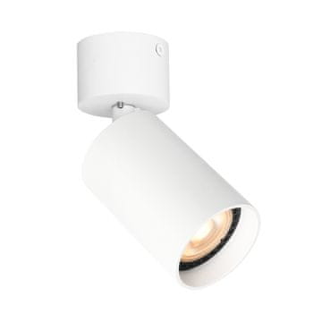shumee Bela stropna svetilka, premična, okrogla, Ø5,6 cm, za dnevno sobo, kuhinjo, 1xGU10 10W, nesto Italux