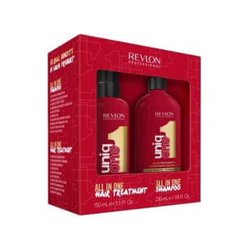 Revlon Professional Revlon Professional Uniq One Vse v enem set za lase šampon z balzamom 230 ml + maska za lase 150 ml