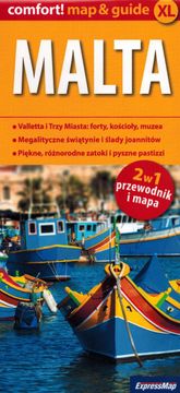 shumee Malta 1:40.000. Plastificiran cestni in turistični zemljevid + mini vodnik. Izdaja 2024. ExpressMap