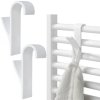 TG67249 Kavelj za radiator, obešalnik za radiator, komplet 2 kosov, za brisače in kopalniški plašč