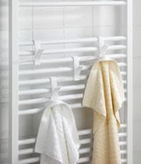 TOP GIFT TG67249 Kavelj za radiator, obešalnik za radiator, komplet 2 kosov, za brisače in kopalniški plašč