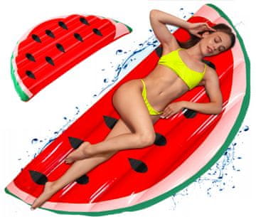 TOP GIFT 2651 XXL napihljiva vzmetnica za na plažo z motivom lubenice ZA plavanje ZA počitnice ob bazenu
