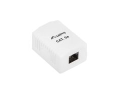 shumee Lanberg Keystone Module RJ45 vtičnica -> LSA UTP kat. 6a, brez orodja, 180° za montažno dozo
