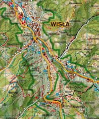 BAMIX Switzerland Šlezijski Beskidi 1:50.000. Plastificiran turistični zemljevid.
