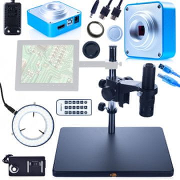 Rosfix Digitalni mikroskop Earth Pro mcep-0.5X + kamera Scorpius Pro kmsp-hdmi-usbi + osvetljevalec
