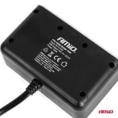 AMIO Razdelilnik vtičnice za vžigalnik s polnilnikom 2x USB-A QC3.0 12V 24V 120W 80cm amio-04364