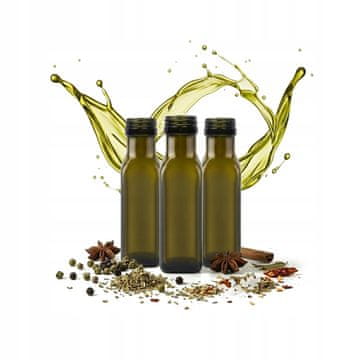 shumee 50 steklenic olivnega olja Marasca 100 ml za olje, kis, sirup, omake, kombučo, poroko