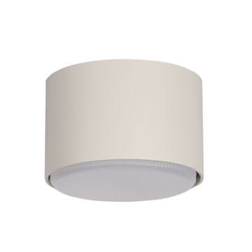 shumee Moderna okrogla stropna svetilka, sivo bež, dekorativna, 5,5 cm, 1xGX53 12W, Sigma Lighting