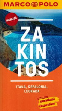 Marc O´Polo Zakintos / Zakintos. Itaka, Kefalonija, Lefkada. Vodnik z zemljevidom v kovčku. Marko Polo