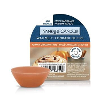 Yankee Candle Dišavna sveča z vonjem buče in cimeta - Yankee Candle - dišeči vosek - novost za leto 2024