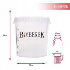 BE POSODA ZA FERMENTACIJO 33L TUBA + PROZORNO VEDRO S PIPKO ZA VINO IN PIVO