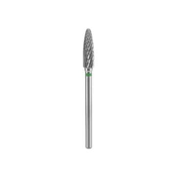 STALEKS Rezkar iz karbidne trdine Staleks Pro Expert - okrogel stožec, zelen 4/14 mm FT90G040/14