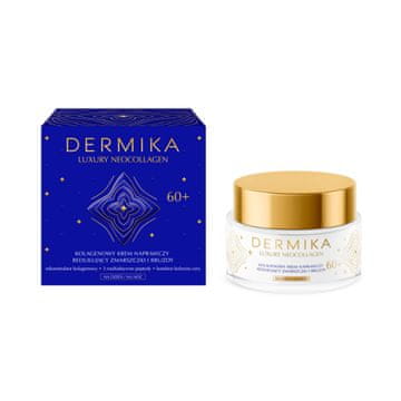 Dermika Dermika luksuzna krema za obnovo kolagena Neocollagen 60+ zmanjšuje gube in linije 50 ml