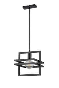 shumee Dekorativna viseča svetilka, loft, industrijska, črna, Merci, 1xE27, 15W, Sigma Lighting
