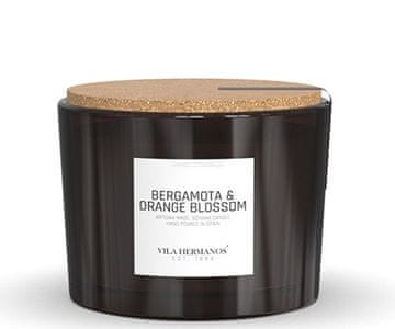 VILA Bergamotka in cvet pomarančevca - Vila Hermanos - dišeča sveča 350 g - serija Apothecary