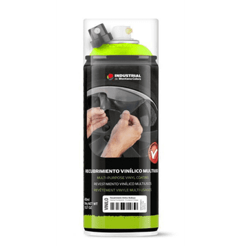 Montana Tekoči sprej za folijo za gumijasta platišča 400 ml fluorescentno rumena MTN Industrial