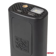 AMIO Brezžična polnilna prenosna baterija za avtomobilski kompresor LED USB-C 40W amio-04377