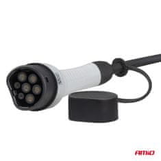 AMIO Stenski polnilnik za električne avtomobile EV wallbox trifazni 11kW 16A 400V amio-04842