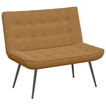 Vidaxl klop rjava 110x74x84 cm žamet