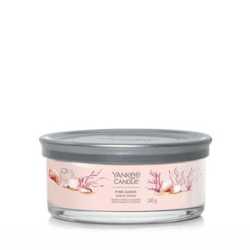 Yankee Candle Pink Sands - Yankee Candle Signature - sveča v kozarcu s 5 stenji - novost za leto 2023