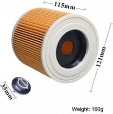 shumee Vrečke za karcher WD3 SE 4001 6.959 - 130.0 + filter 6.414-552.0 - 11 kosov