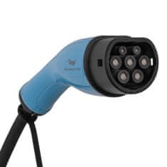 Akyga Polnilec za električne avtomobile AK-EC-22 CEE 5-pinski / tip 2 LCD 3-fazni 32A 22kW 5m