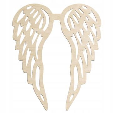 shumee Lesena makrame dekoracija Angel Wings 12x10