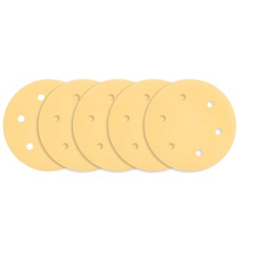 shumee Brusni papir z ježkom 225 mm, K180, 5 kosov, s 6 luknjami za brusilnika 59G264, 59G265