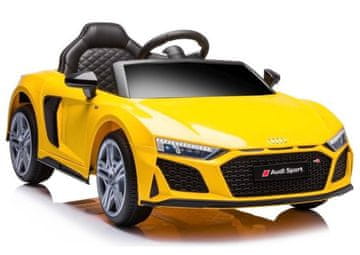 shumee Audi R8 Lift A300 akumulatorski avto LED luči z daljinskim upravljalnikom rumene barve