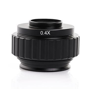 shumee Adapter C-mount za kamero z 0,4-kratno povečavo za nastavitev fokusa stereo mikroskopa
