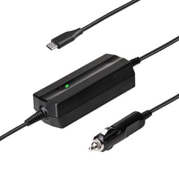 Akyga Avtomobilski adapter USB-C AK-ND-83 5 - 20V / 3 - 3,25A 65W USB tip C napajanje QC 3.0