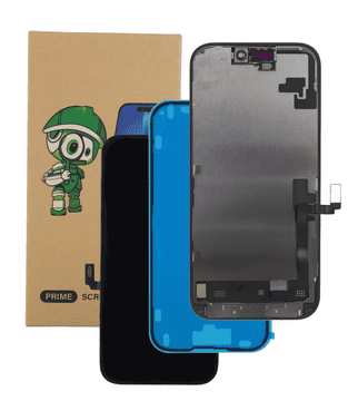 shumee Originalni LCD zaslon za Apple iPhone 16 z zamenjanim steklom BREZ integriranega vezja
